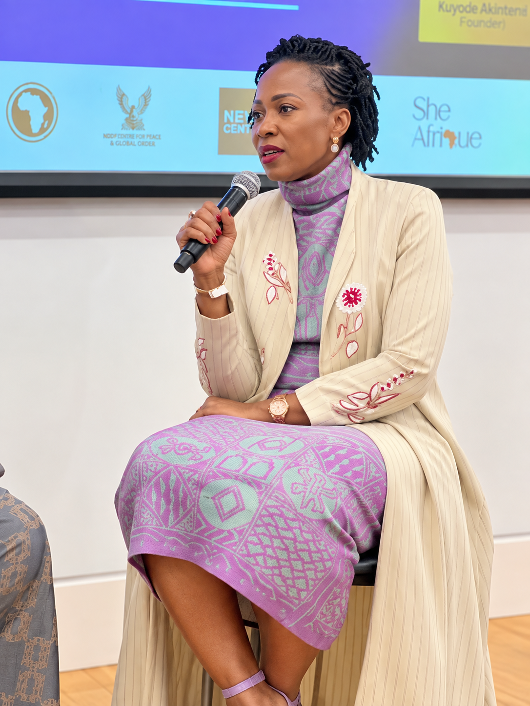 Sierra Leone First Lady,  Fatima Maada Bio Wears the MÄFO Dress at UNGA 2026