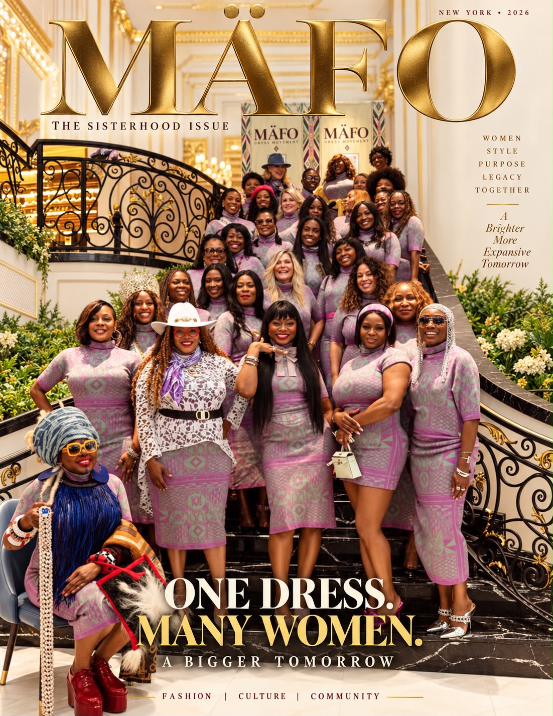 One Dress; Many Stories - Claire Sulmers Hosts the MÄFO Dress Movement at NYFW