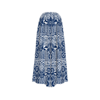 Front view of Fokpi Pants showcasing bold African print