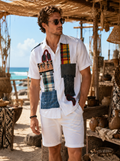 The Pacthwork White Shirt