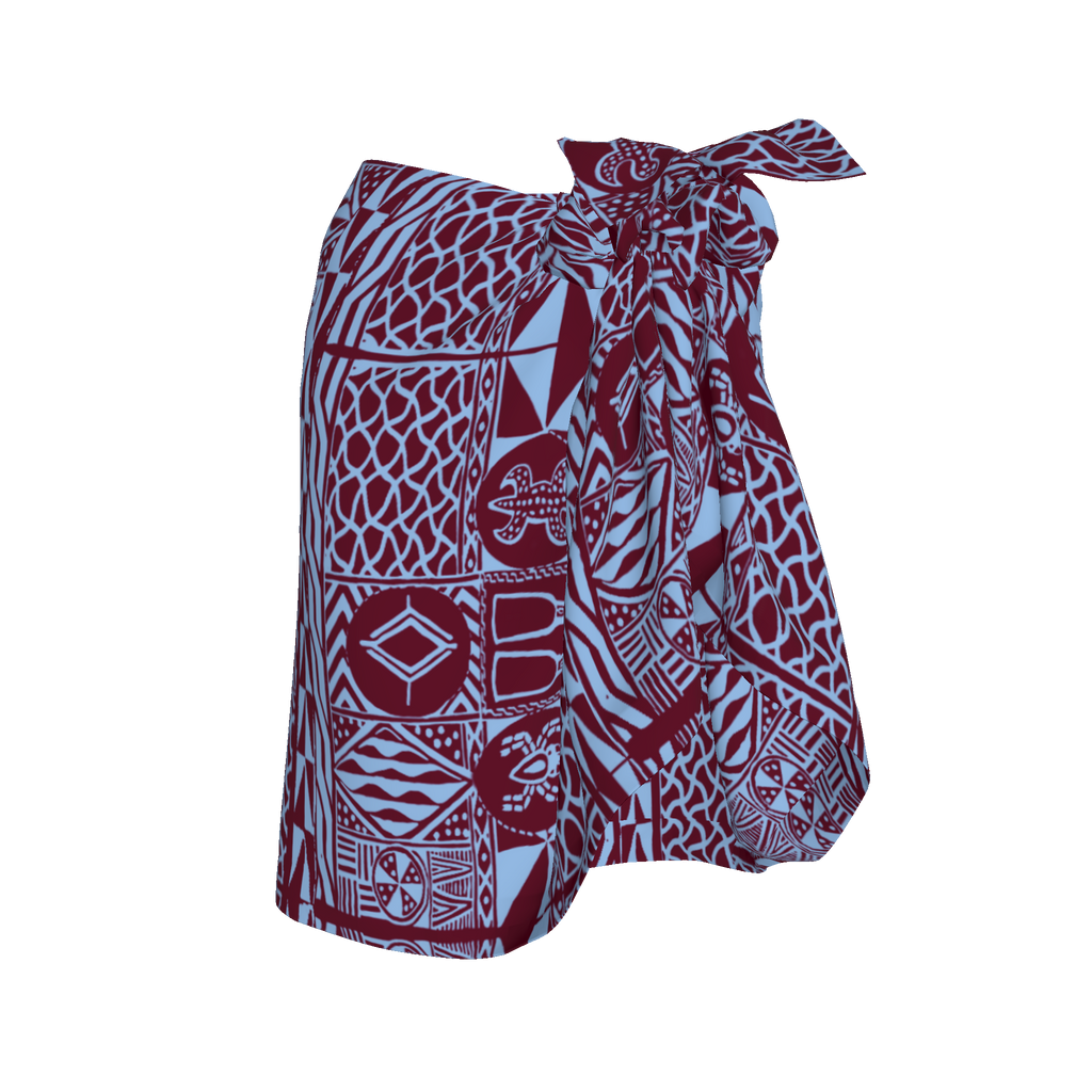 Kamga Short Sarong Skirt Kibonen