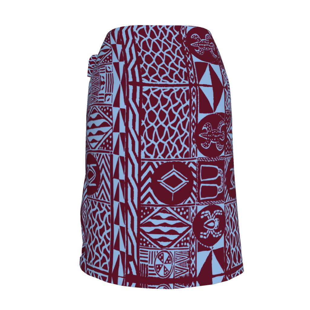 Kamga Short Sarong Skirt Kibonen