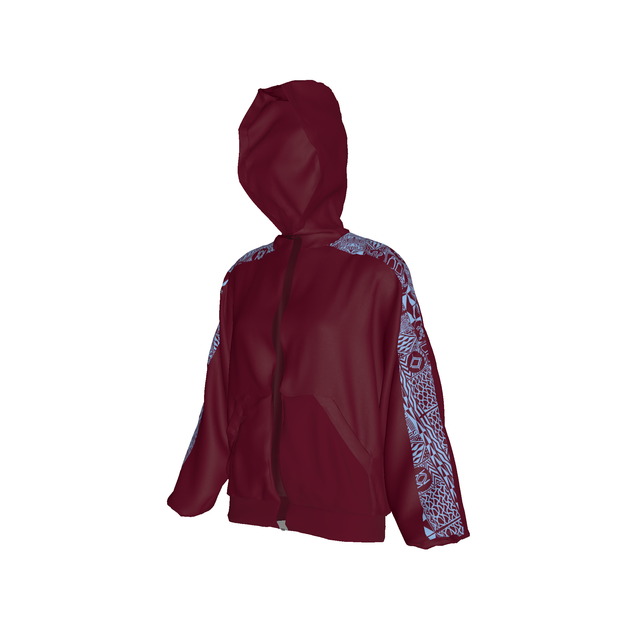 Ngangoum Dolman Sleeve Hoodie Kibonen