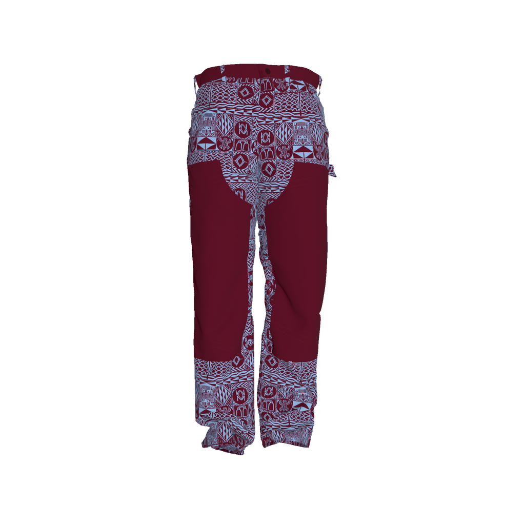 Ngansop two tones Carpenter Pants Kibonen