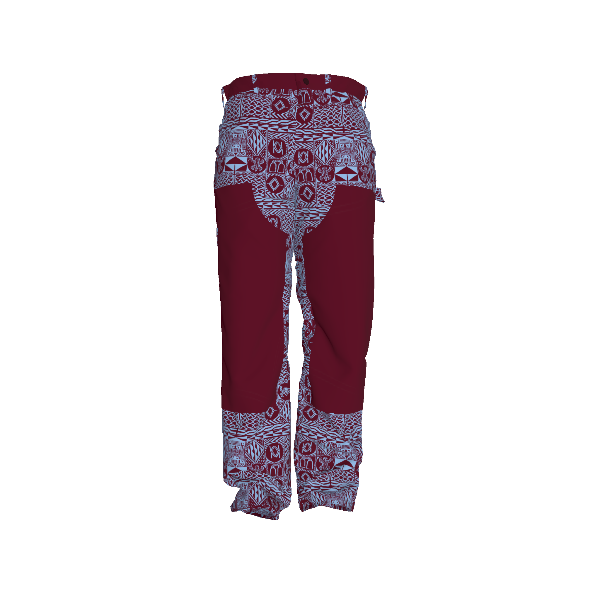 Ngansop two tones Carpenter Pants Kibonen