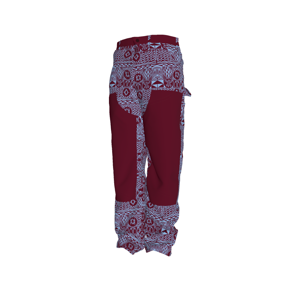 Ngansop two tones Carpenter Pants Kibonen