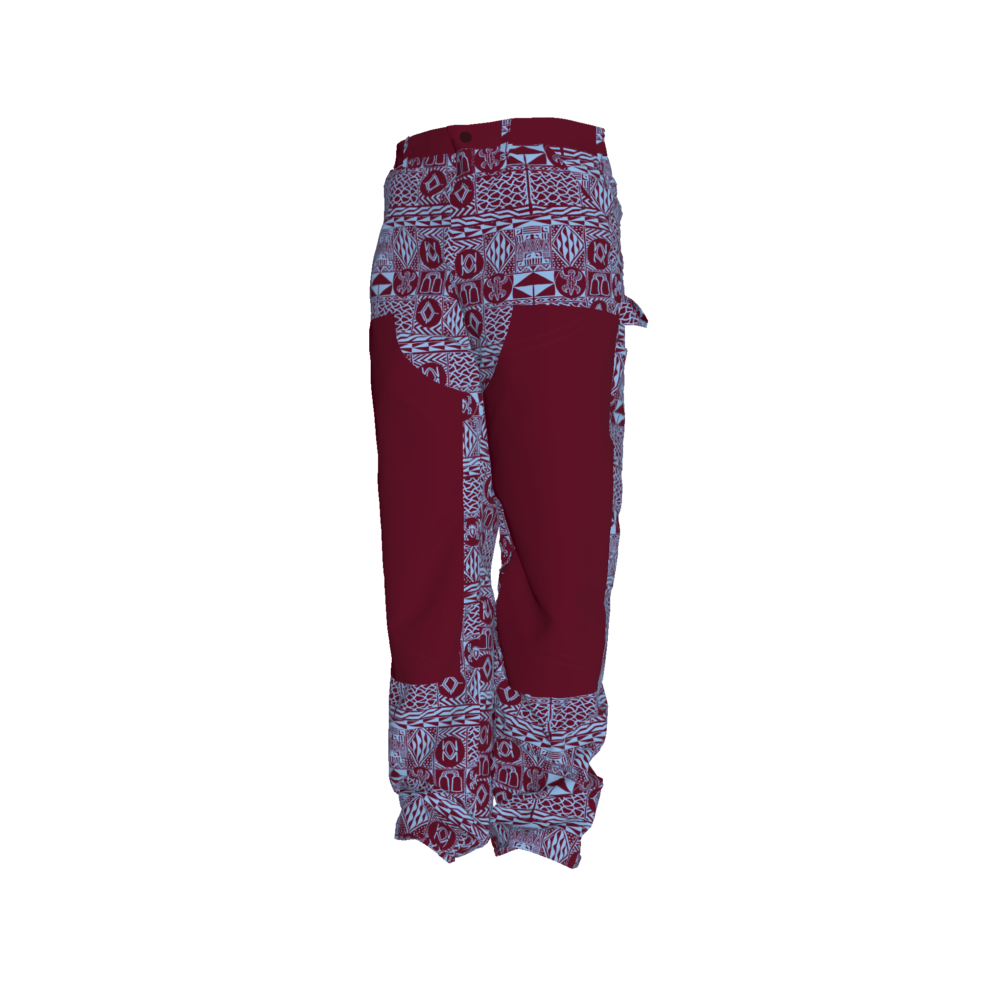 Ngansop two tones Carpenter Pants Kibonen