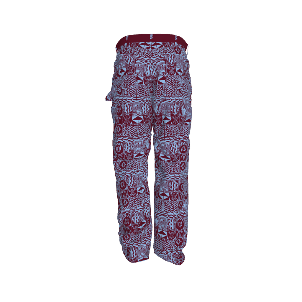 Ngansop two tones Carpenter Pants Kibonen