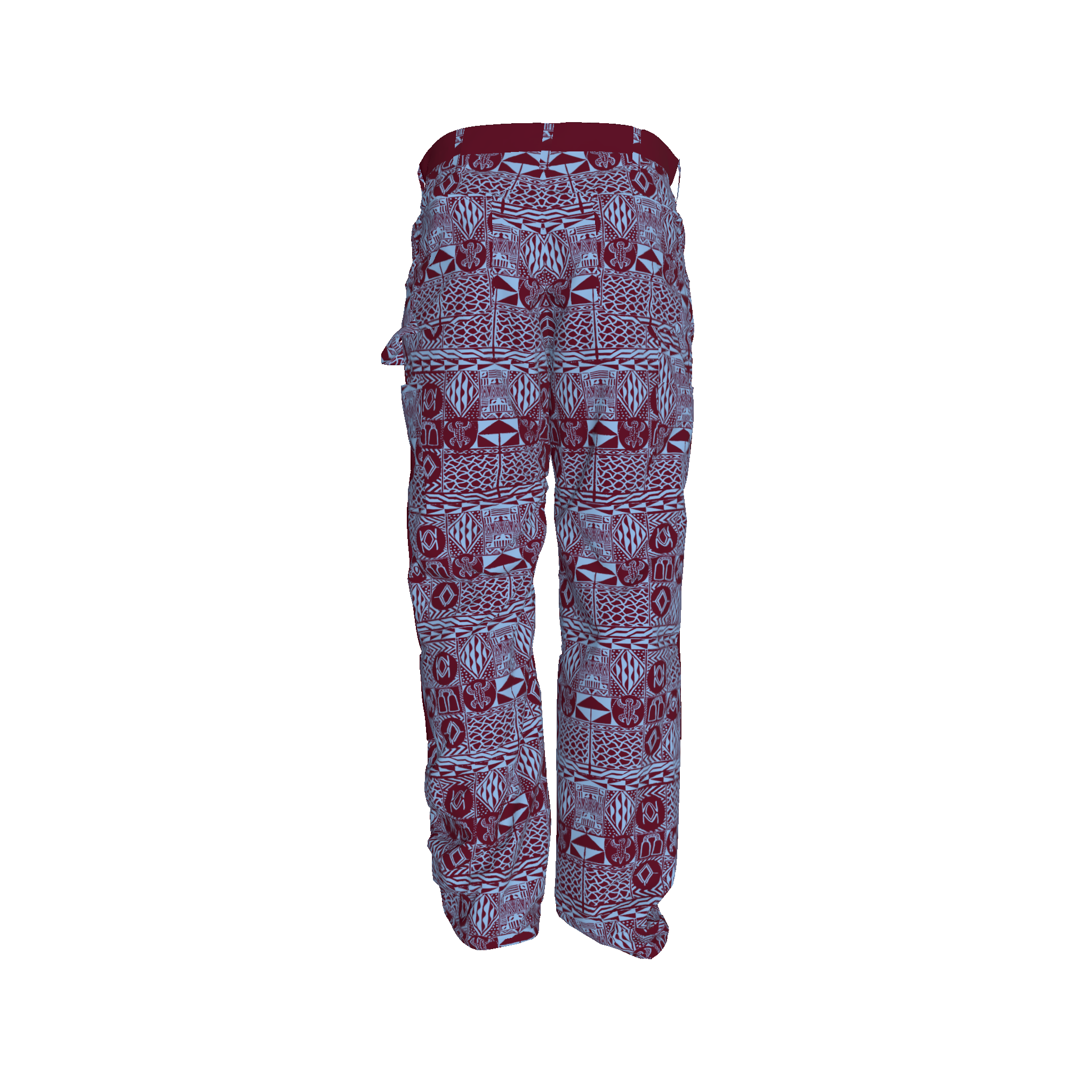 Ngansop two tones Carpenter Pants Kibonen