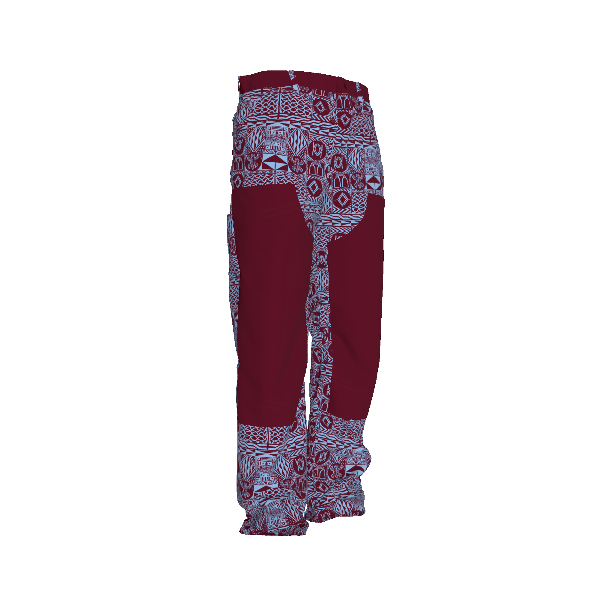 Ngansop two tones Carpenter Pants Kibonen