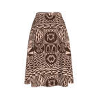 Back of Ngassa Skirt showcasing fabric movement and clean seams