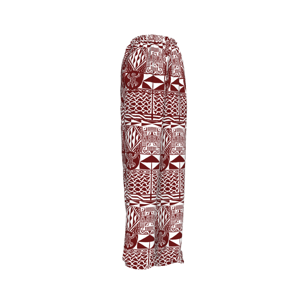 Ngwekam burgundy Pants Kibonen