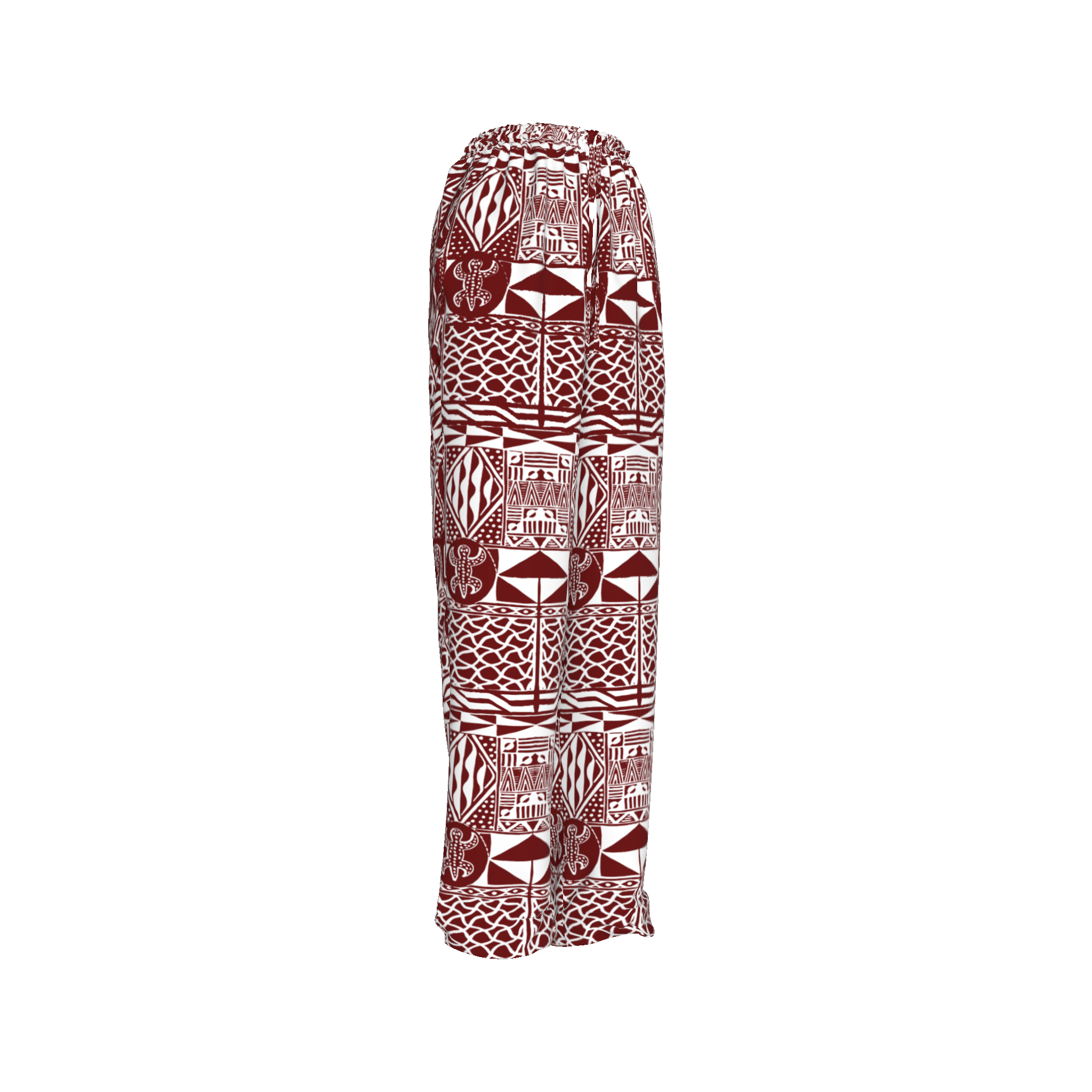 Ngwekam burgundy Pants Kibonen
