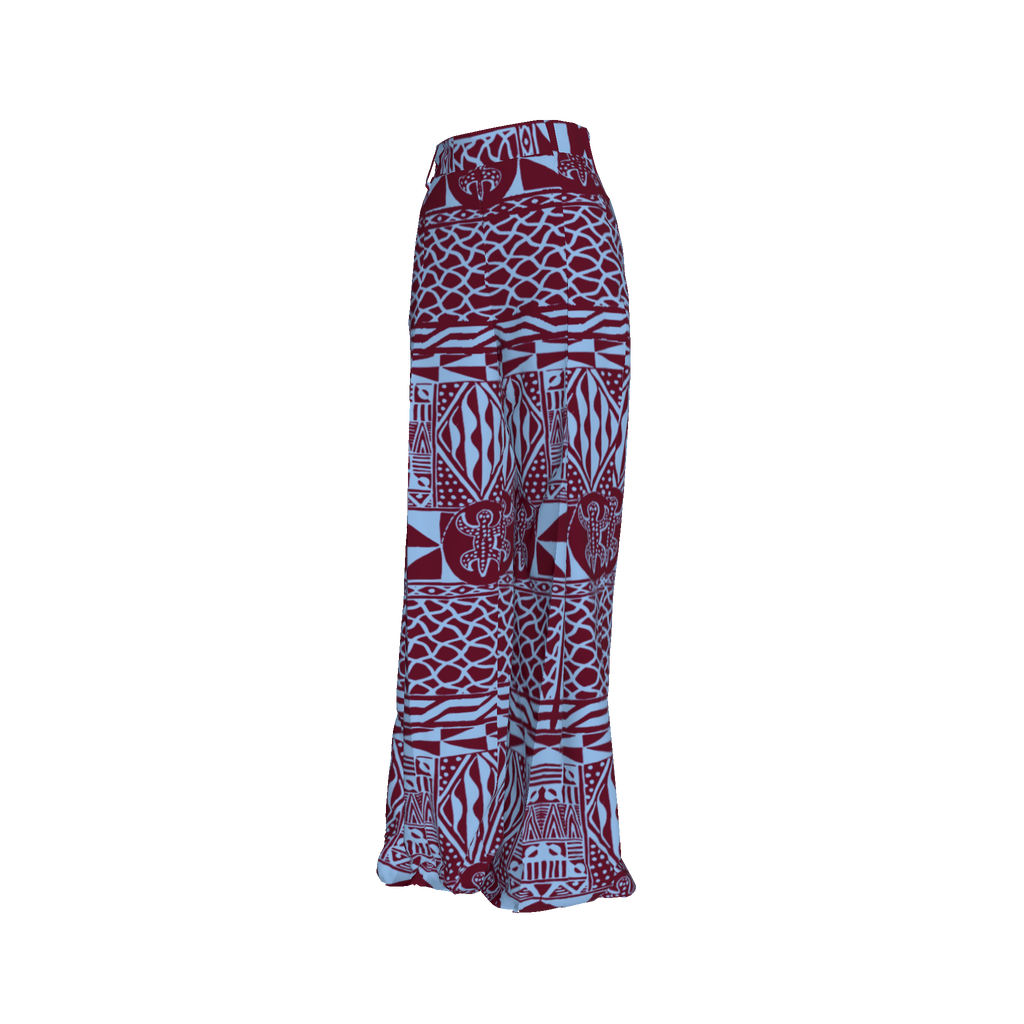 Njapou Burgundy Full Pants Kibonen
