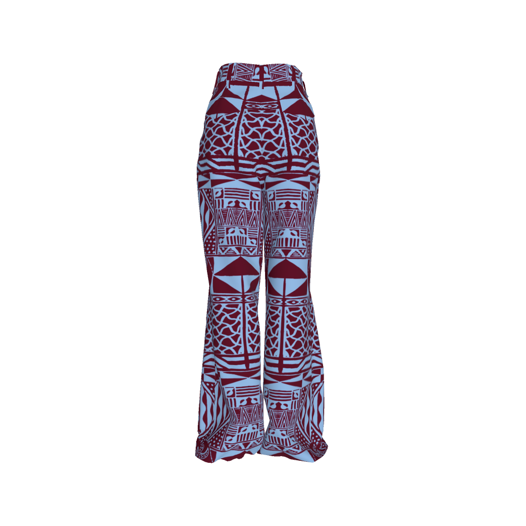Njapou Burgundy Full Pants Kibonen