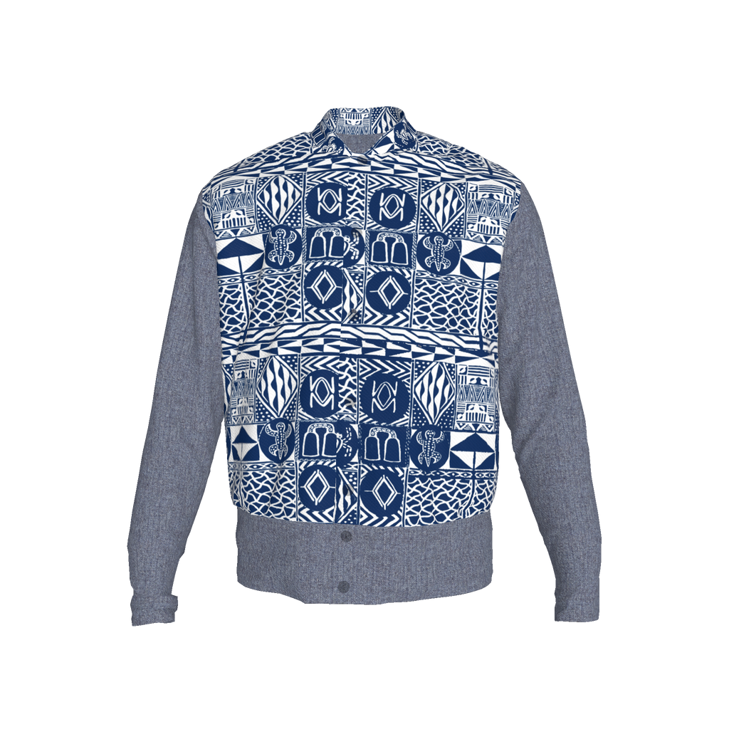 Njoya Bomber Denim Blue Kibonen