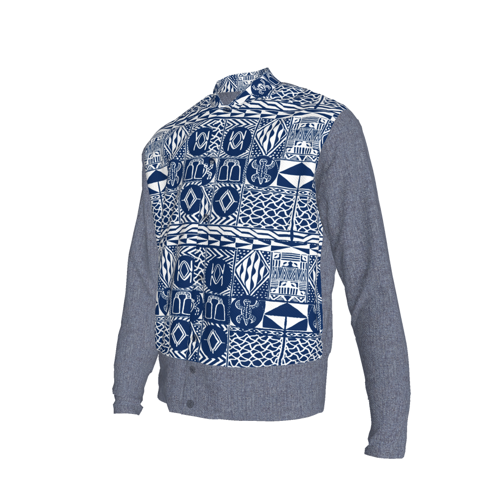 Njoya Bomber Denim Blue Kibonen