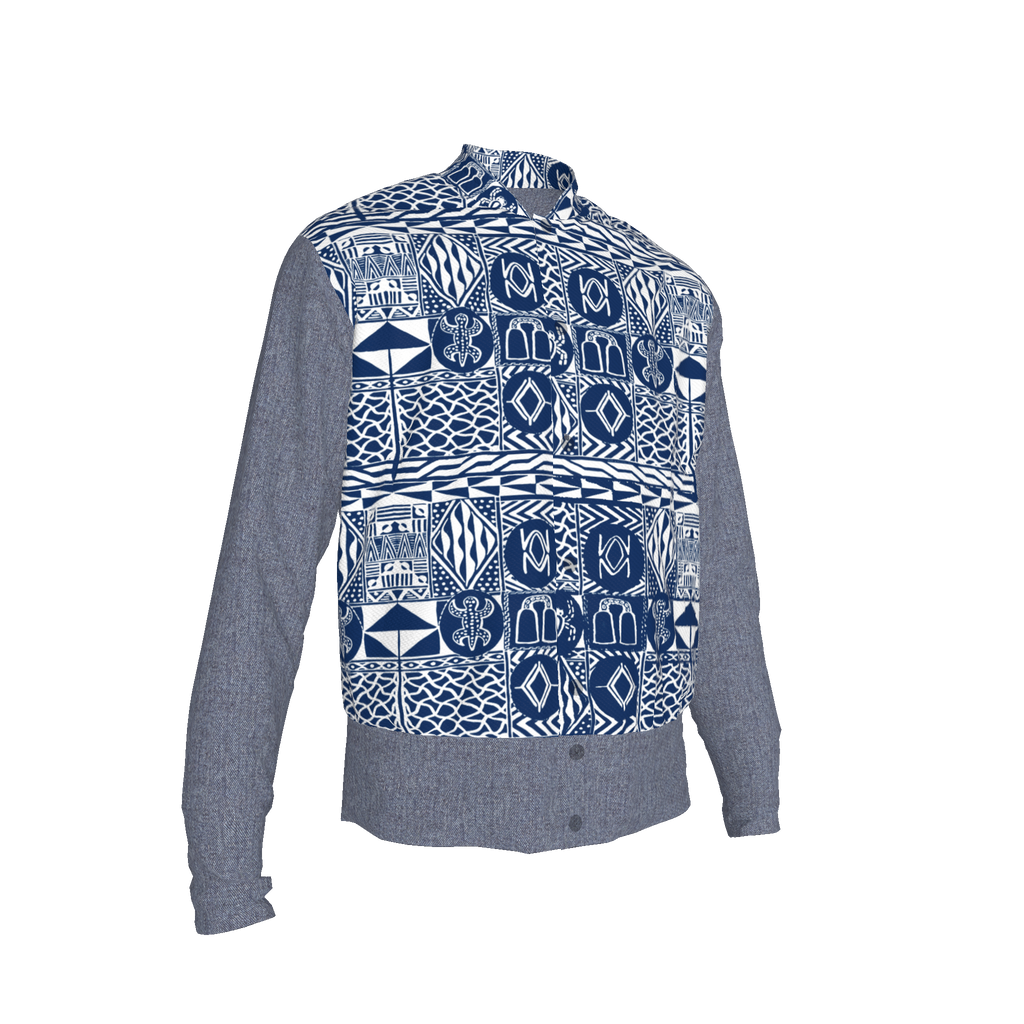 Njoya Bomber Denim Blue Kibonen