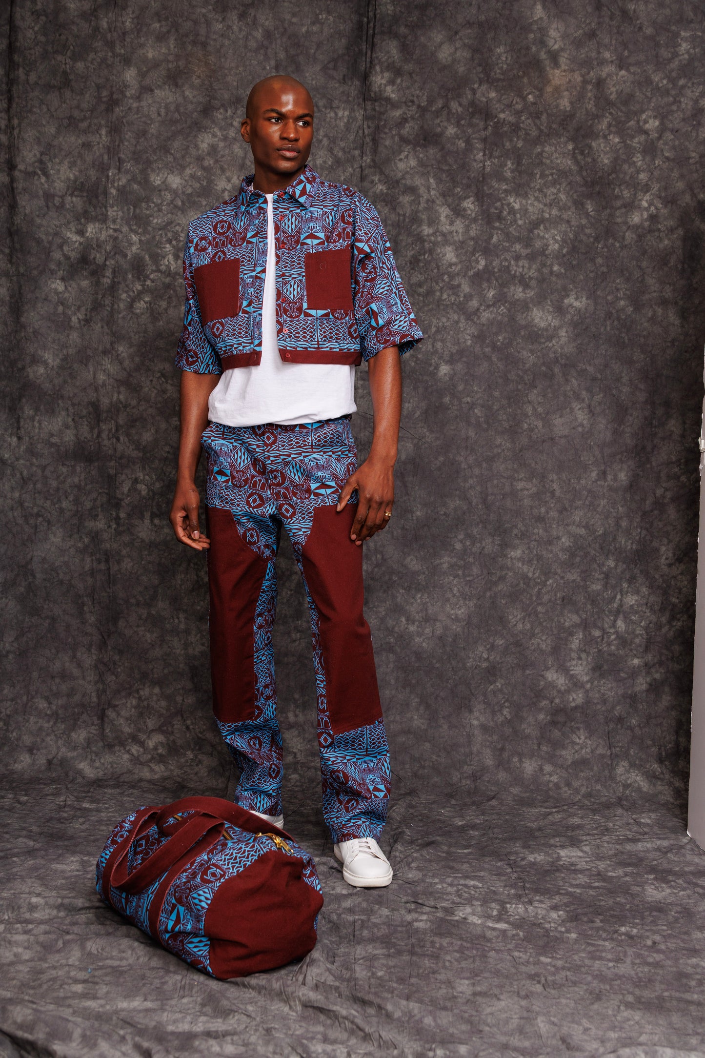 Noumbissi Kimono Sleeve Shirt | Men