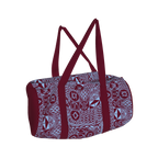 Tchakonté African Print Duffle Bag – Organic Cotton Utility with Heritage Style Kibonen