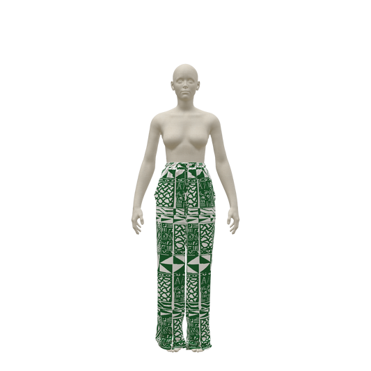 Bami Green Women Pajama pants