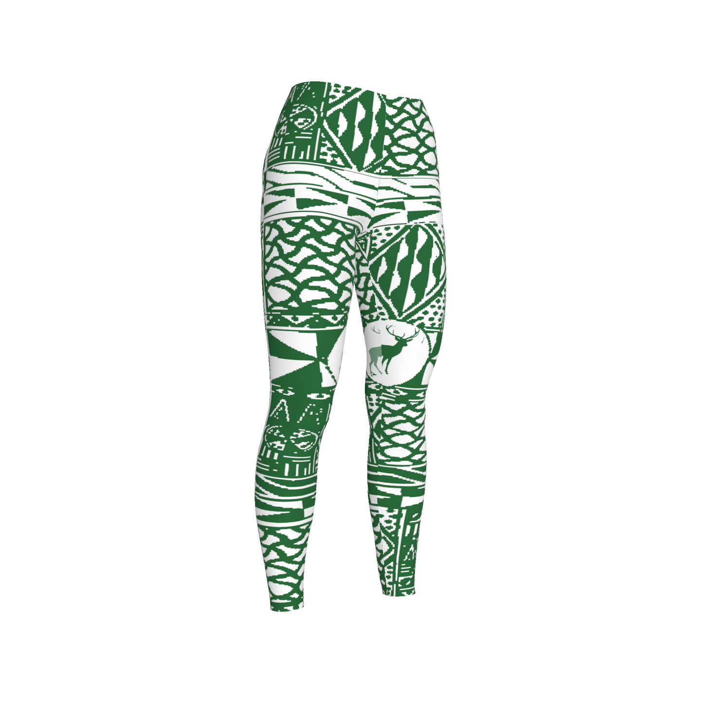 Bami Green Holiday Leggings